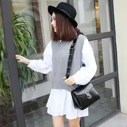 张馨予宋佳同款女包欧美时尚环形扣小方包新款单肩斜挎包