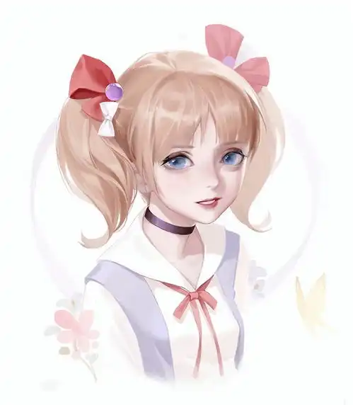 女生头像可爱二次元真人