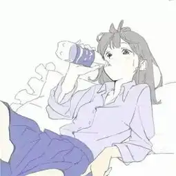 素描头像女生手绘高冷森系2018希望你好不要感冒不要焦躁