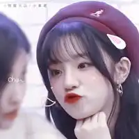 古巴戴贝雷帽的头像带贝雷帽的女生头像