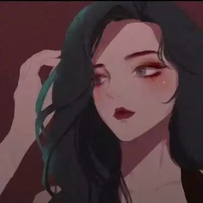 手绘高冷女头