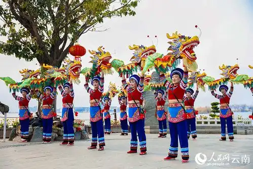 新春走基层丨云南大理板凳龙舞迎龙年