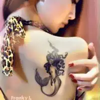 社会纹身图片霸气黑白微信头像图片大全