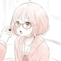 情侣头像三好学生红领巾女