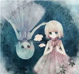 唯美的动漫少女图