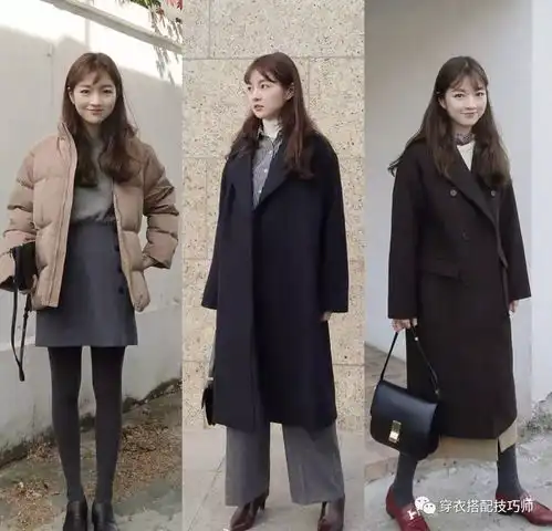 不会衣服搭配27套气质美女冬季穿搭图片look