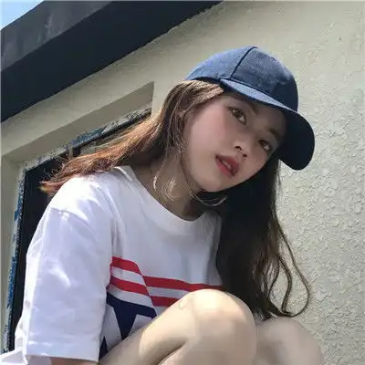 女生快手头像霸气可爱低于480可爱又迷人的女生头像戴帽子
