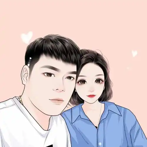 qq头像女生2023最新版,2023最火一男一女情侣头像