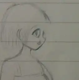 侧脸短发女孩漫画怎么画,求示范