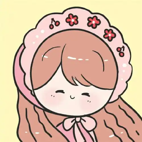 卡哇伊卡通简约唯美女生头像,开朗活泼可爱风