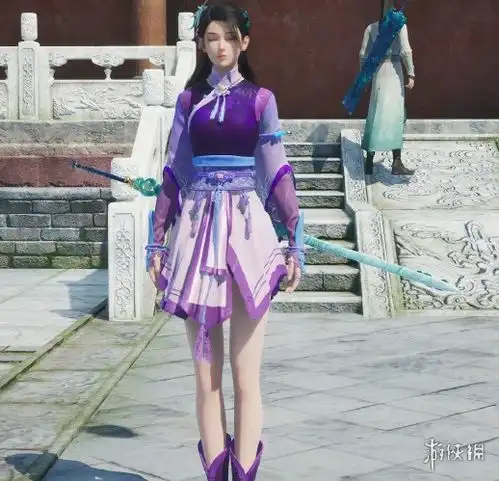 仙剑奇侠传7月清疏仙四韩菱纱配色服装mod下载