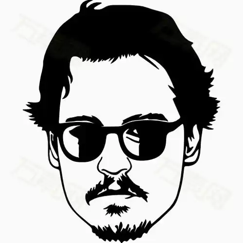 戴墨镜头像卡通图片