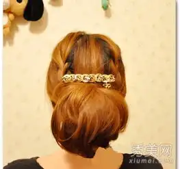 5款韩式淑女味编发发型diy