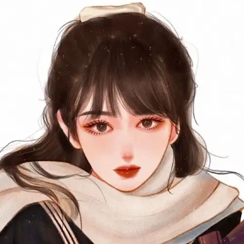 超级好看温柔的手绘头像