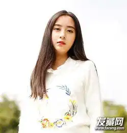 冬季女神范长发发型图片