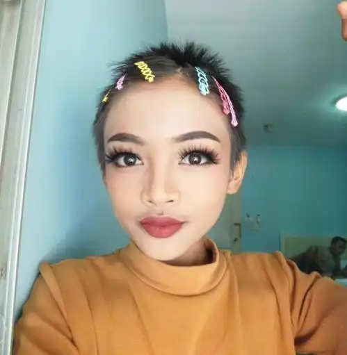 12岁头像真人女化妆
