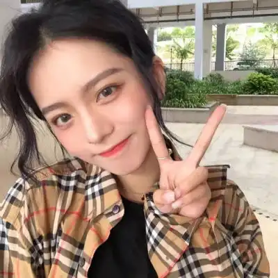 真人头像女可爱漂亮的素颜好看的女生真人头像