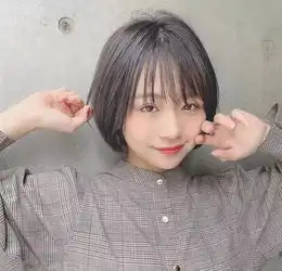 学院风短发,竟然这么百搭