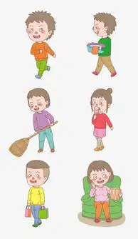 卡通手绘人物男孩女孩系列图片素材其他格式下载动漫人物大全