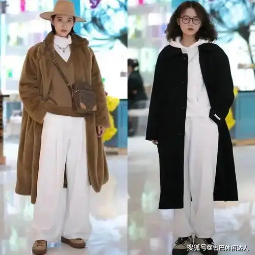 冬天穿衣服时尽量别配小白鞋瞧瞧下面潮人这样来穿,时髦还高级