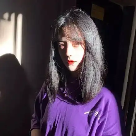 丧气女生头像另一半qq皮