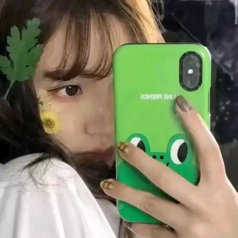 女生绿色头像全绿原谅绿