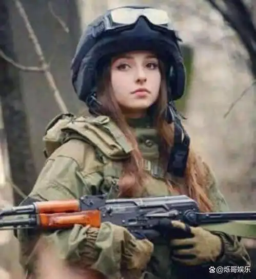 头像女欧美风格女兵