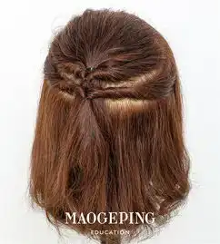 别抱怨短发无聊,这样扎短发美貌度不输长发