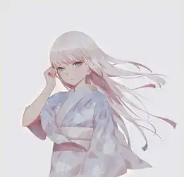 求这张粉毛和服的原图