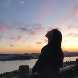 高清微信背影头像女生唯美好看你只需要迈一步剩下路我来走