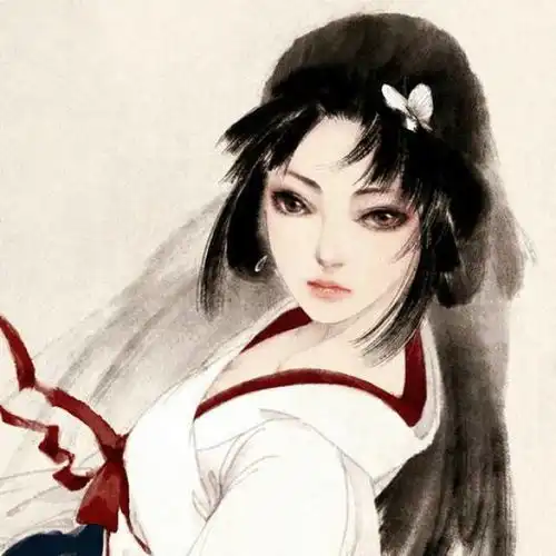 古风头像100张古风女子扶柔倾国色,风华绝世人