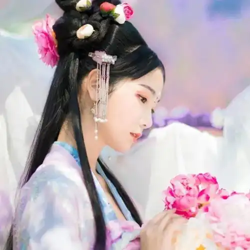 古风美女头像手绘一世繁