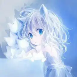 二次元一波蓝色系列的美图