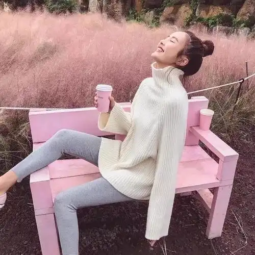 美女头像真人版伤感长腿