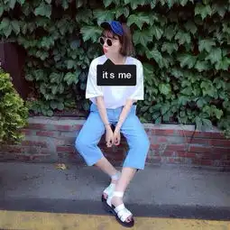 女生头像韩国英文可爱小清新空气刘海堆糖,美好生活研究所