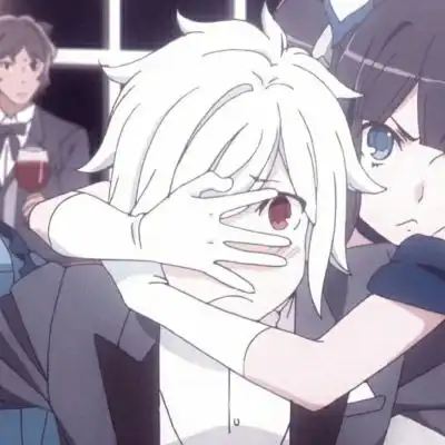 很丧的头像情头一对病态暗黑丧系动漫cp情头