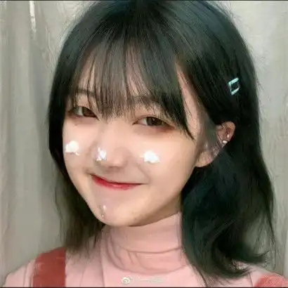 qq头像女生短发丸子头发