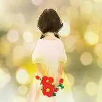 微信头像女生卡通唯美背影图片大全集让我再看你一眼