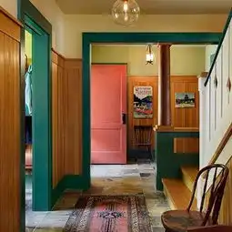 白色201平米以上优雅复古欧美风格别墅飘窗实景效果图