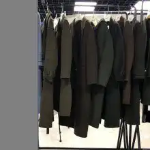 十大品牌女装进货渠道四季青一手货源走份库存清仓处理百格丽双面尼韩版图片大全杭州四季青服装大市场鸽帝服饰商行