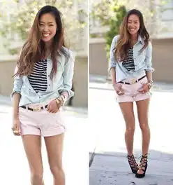 这几个姑娘用亚洲人的面孔,穿得比欧美人还好看