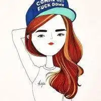 文艺头像女生复古手绘头像微信头像图片大全