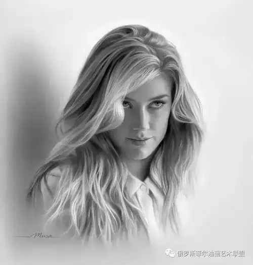 天呐,这素描线条将人物画的这么细腻,简直惊呆了