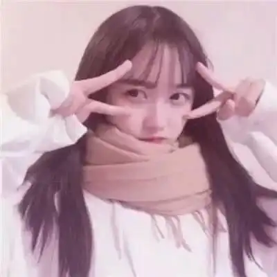 少女心粉色韩系头像真人可爱软妹粉色控少女头像