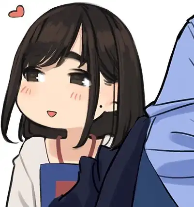 女生个性害羞脸动漫微信qq头像第8期