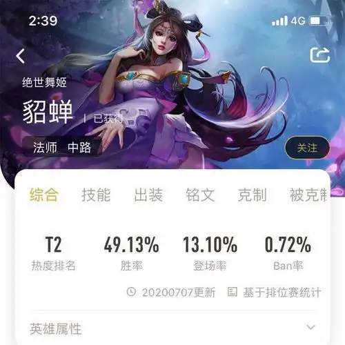 王者荣耀沉睡6个赛季的他,在s20赛季终于苏醒,凭一个被动封神