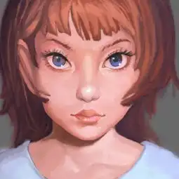 抽象搞怪头像女ps