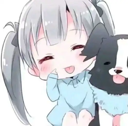 可爱漫画头像女生专用还