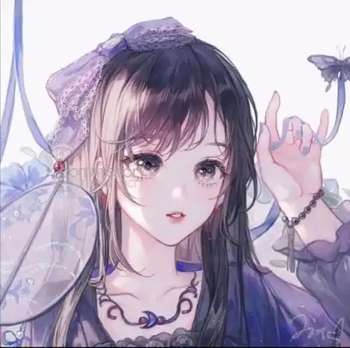 小希卡通头像女生动漫女