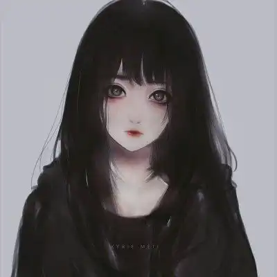 绽放魅力的手绘女生头像,全部是高清的精品
